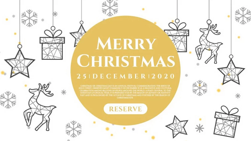 圣诞节圣诞树圣诞老人闪亮装饰电商促销折扣海报PSD模板AI素材【040】